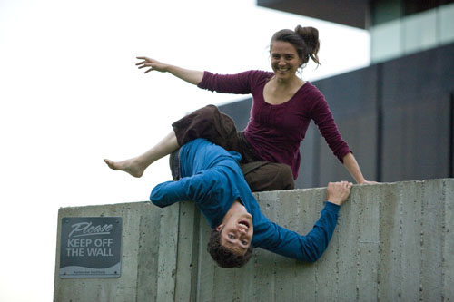 Contact Improv Tanya Adam Wall