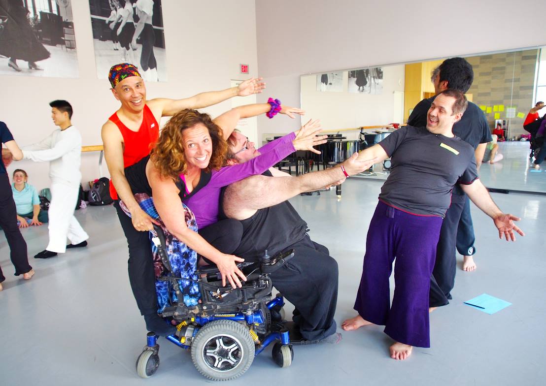 new dancers having fun