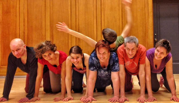 CI Dancers at the Ottawa jam: Ken, Kia, Isabelle, Barbara, AnneMarie, Ian, Marcia